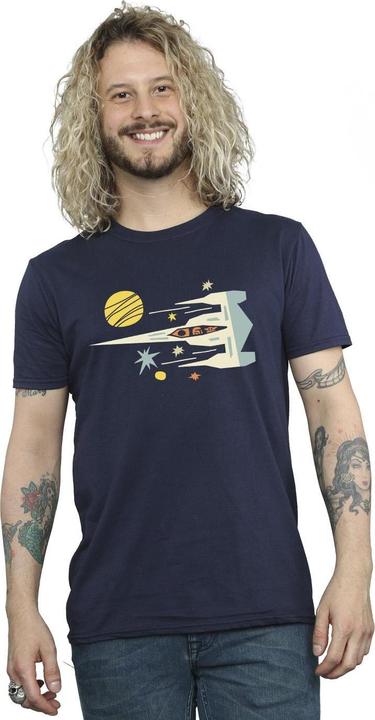 Image du produit Star Wars - T-shirt THE MANDALORIAN CUTOUT SHIP - Homme (XL)