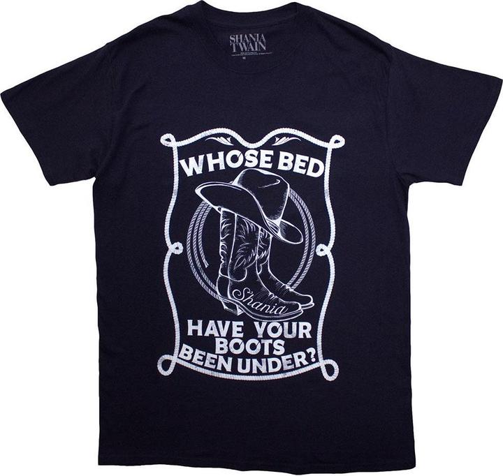Image du produit Universal Textiles - T-shirt WHOSE BED HAVE YOUR BOOTS BEEN UNDER? - Adulte (S)