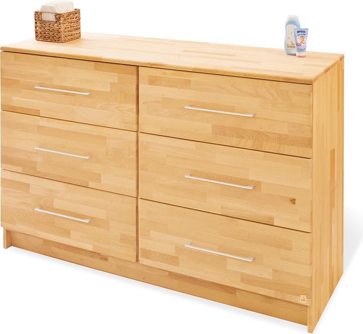 Actual product image Pinolino Natura" youth room extra wide, 3-pcs. (Children's wardrobes, Changing unit)
