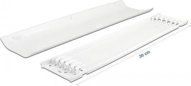 Produktbild Delock Kabelkanal selbstklebend 85x10mm 2 Stück we (Kabelkanal, 30 cm)