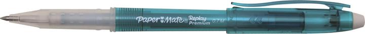 Paper Mate PAPERMATE 1989243 radierbarer Kugelschreiber REPLAY Premium (M, türkis)