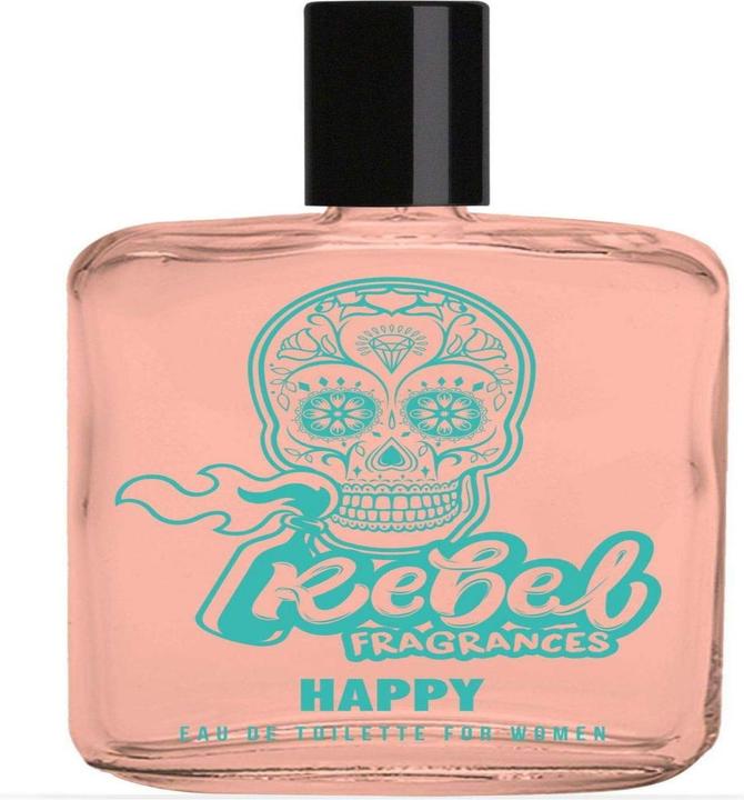 Actual product image Rebel Happy Women Eau De Toilette 100ml (Eau de toilette, 100 ml)