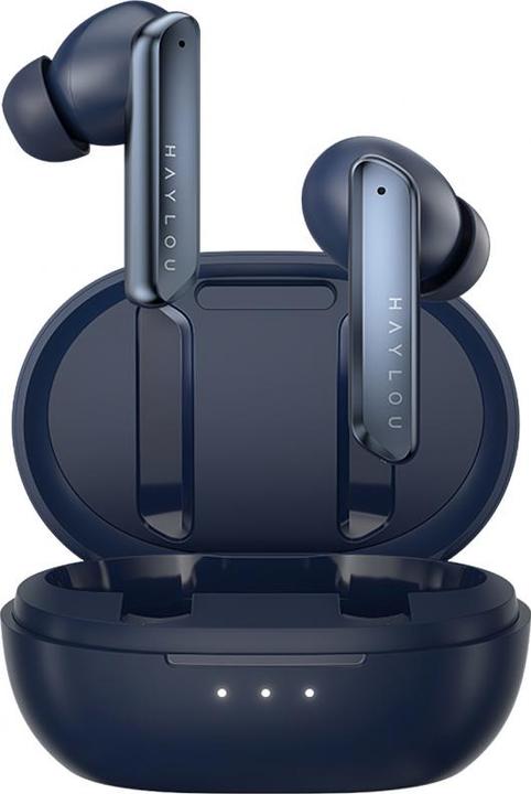 Actual product image Haylou Słuchawki TWS W1 ANC (niebieskie) (ANC, 6.50 h, Cable)