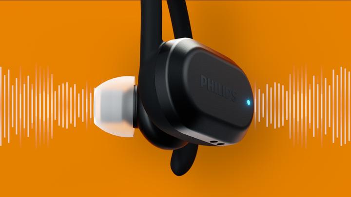 Actual product image Philips TAA7306BK/00 (6 h, Wireless)