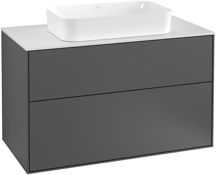 Immagine prodotto Villeroy & Boch V&B mobile lavabo FINION 1000x603x501mm AP Gl bl ma gls wh lacq.