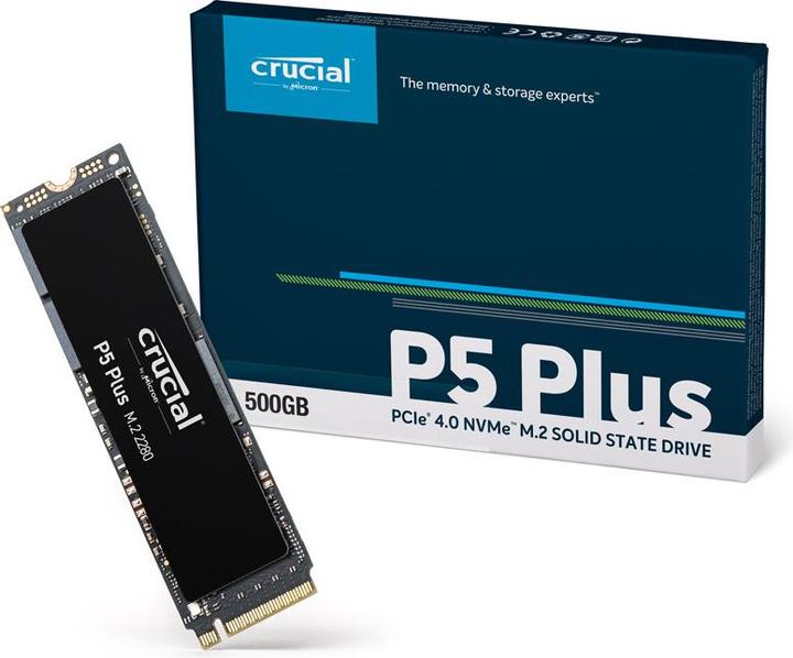 Produktbild Crucial P5 Plus (500 GB, M.2 2280)