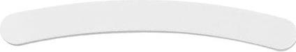 Tools for Beauty T4B MIMO White Banana Shaped Nail File with 100/180 Grit