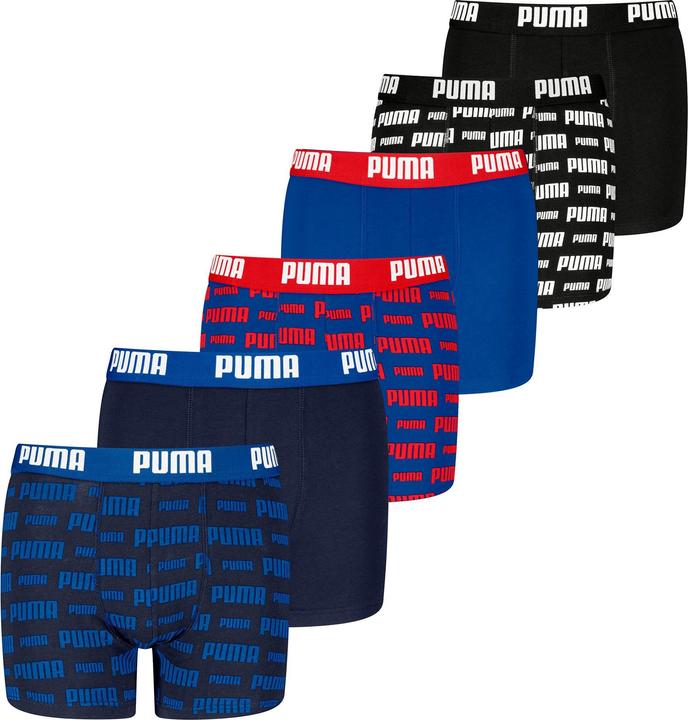 Produktbild Puma Everyday Logo Print Boxers ECOM 6P (146, 6er Pack)