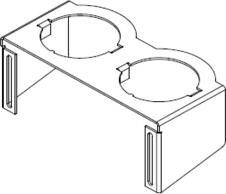 Produktbild Bachmann Steckdosen PIX zbh. PIX HOLDER 2-fach (2 x)