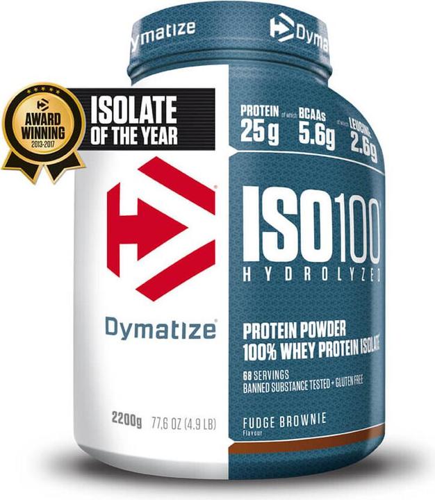 Immagine prodotto Dymatize Iso 100 (Brownie Fudge, 1 pz., 2264 g)