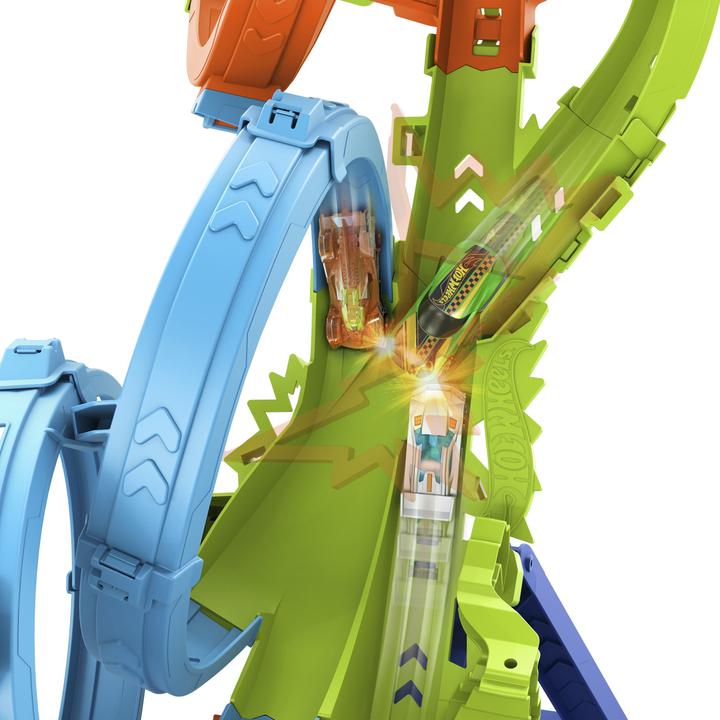 Productafbeelding Hot Wheels Action 4 Loopings Crash Gevaar