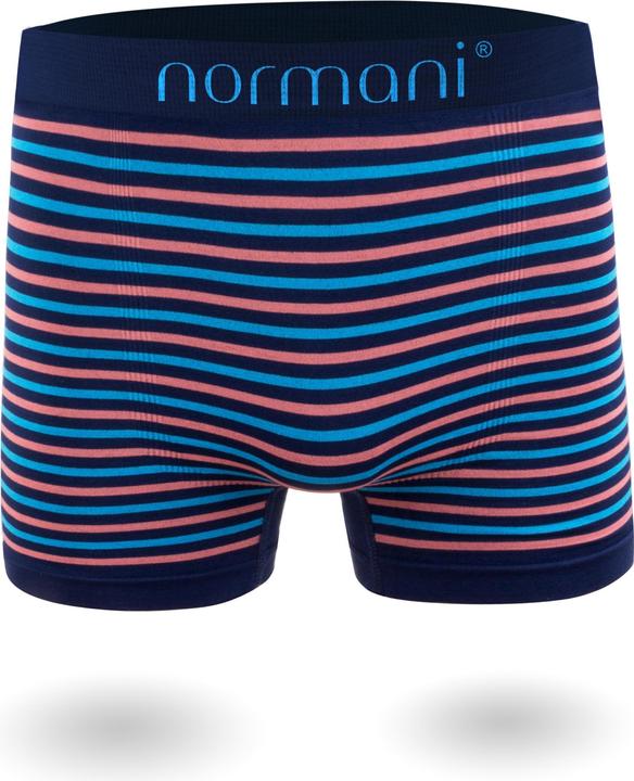 Actual product image Normani 6 Piece Microfibre Nylon Men's Boxer Trunks (S/M, pack of 6)
