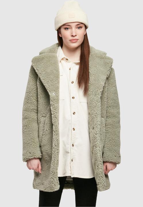 Actual product image Urban Classics Ladies Oversized Sherpa Coat (3XL)