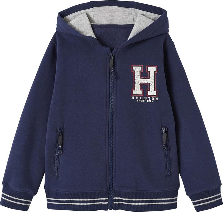 Actual product image Vertbaudet Boys' sports jacket with hood (92)