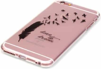 Image du produit Ueli Express iPhone 6s / 6 Super Slim Caoutchouc Cover TPU Feathers (Apple iPhone 6s, Apple iPhone 6)