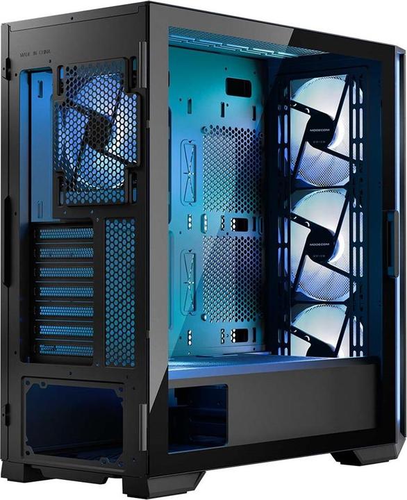 Actual product image Modecom Horizon ARGB czarna (Mini-ITX, mATX, E-ATX)