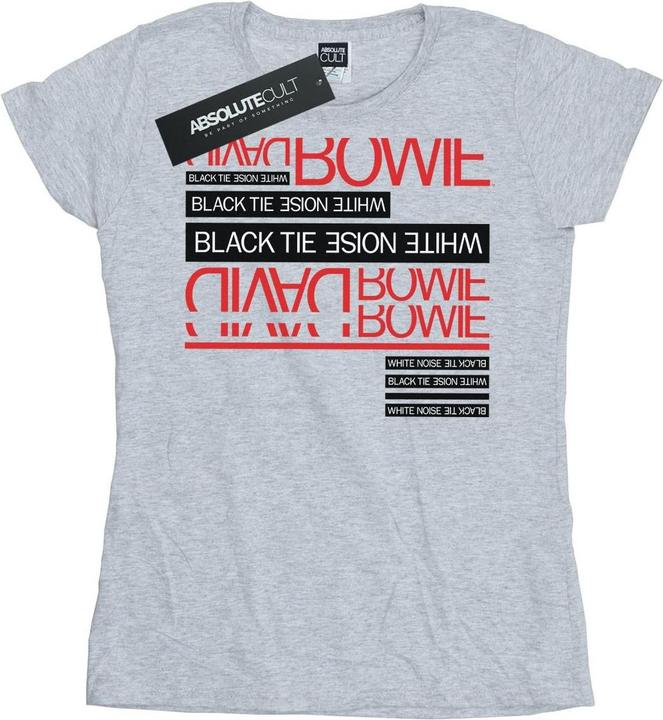 Immagine prodotto David Bowie Black Tie White Noise Maglietta Donna (S)