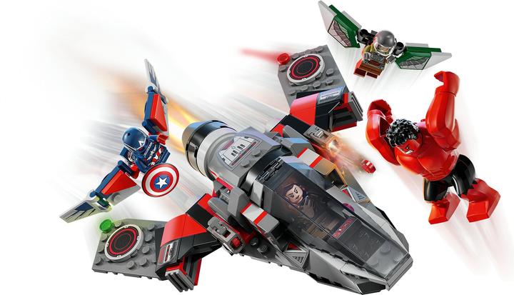 Image du produit LEGO Showdown zwischen Captain America und Red Hulk (76292, LEGO Marvel)