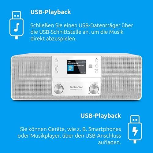 Produktbild TechniSat DAB+ Radio DigitRadio 370 CD BT (DAB+, UKW, Bluetooth, Radio Frequency (RF))