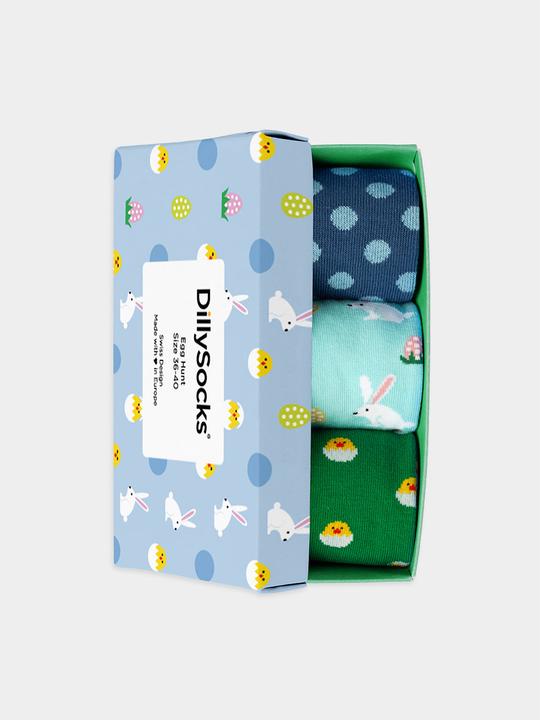 DillySocks Egg Hunt (Einzelpack, 41 - 46)