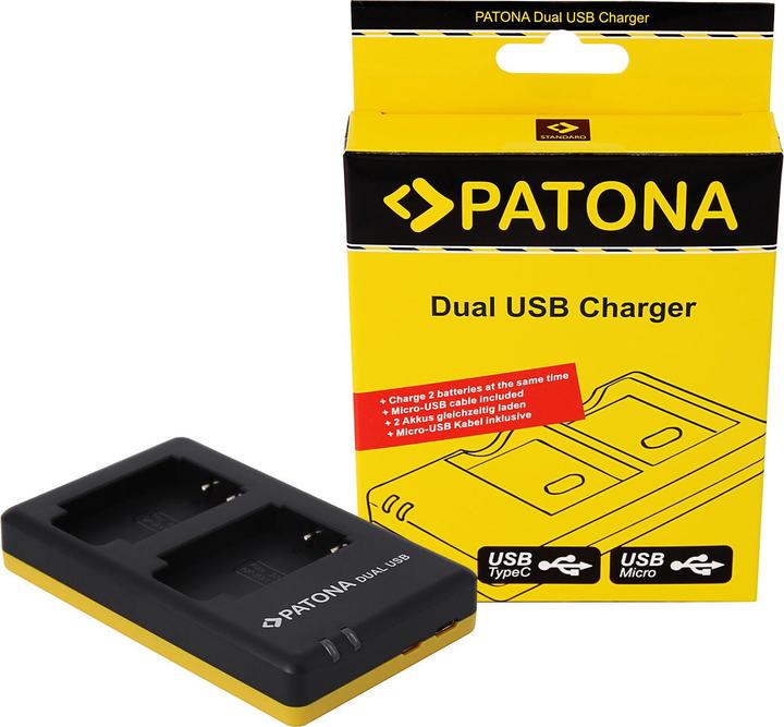 Actual product image Patona NP-BX1 Dual Charger (Charger)