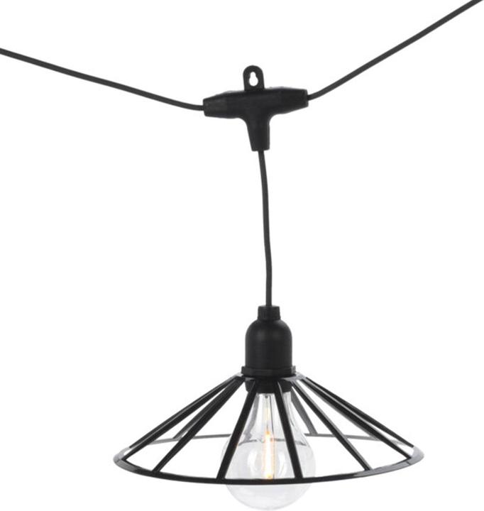 Actual product image H & S Collection Party lighting, fairy lights for indoor/outdoor, 6 LED lamps, IP44 (5.50 m)
