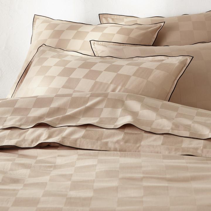 Actual product image La Redoute Interieurs Victor Damier (Duvet cover, 140 x 200 cm)