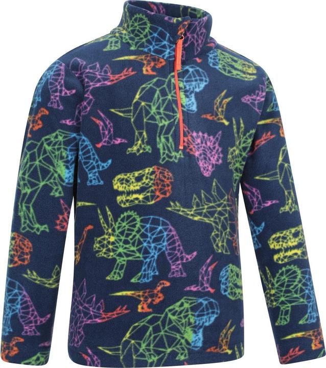 Immagine prodotto Mountain Warehouse Pursuit Felpa in Pile Dinosauro Mezza Cerniera Bambini (98)