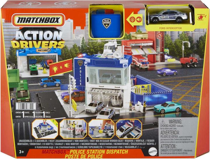Actual product image Matchbox Police Station