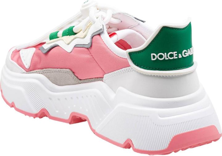 Produktbild Dolce & Gabbana daymaster sneakers in nylon and leather color white and pink (42)