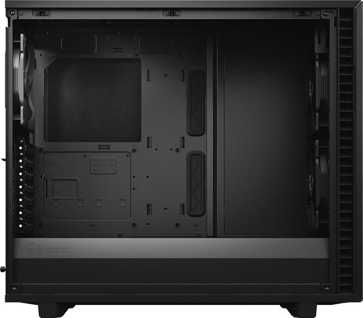Actual product image Fractal Define 7 Black TGD (mATX, Mini-ITX, ATX, E-ATX)