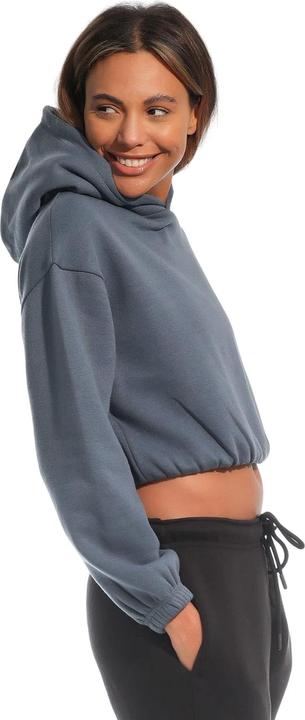 Actual product image Light and Shade Womens/Ladies Cropped Hoodie (M)