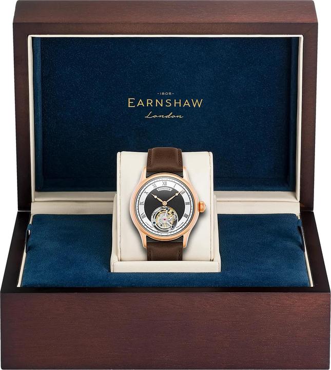 Actual product image Thomas Earnshaw ES-8213-03 Palmerston Tourbillon Skeleton Men's Watch 42mm (Analogue wristwatch, 42 mm)