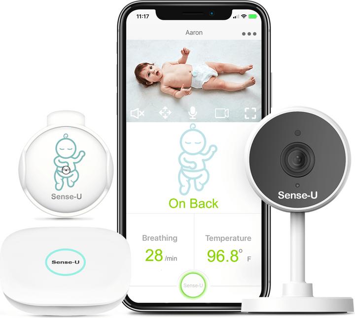 Image du produit Sense-U Baby Video+Moniteur respiratoire 2 (Vidéo et audio)