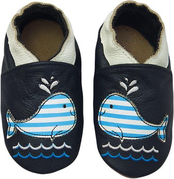 Actual product image Rose et Chocolat Leather shoes ClassicZ Happy Whale (18)