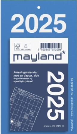 Immagine prodotto Mayland-Burde Calendario pubblicitario con borsa 2025