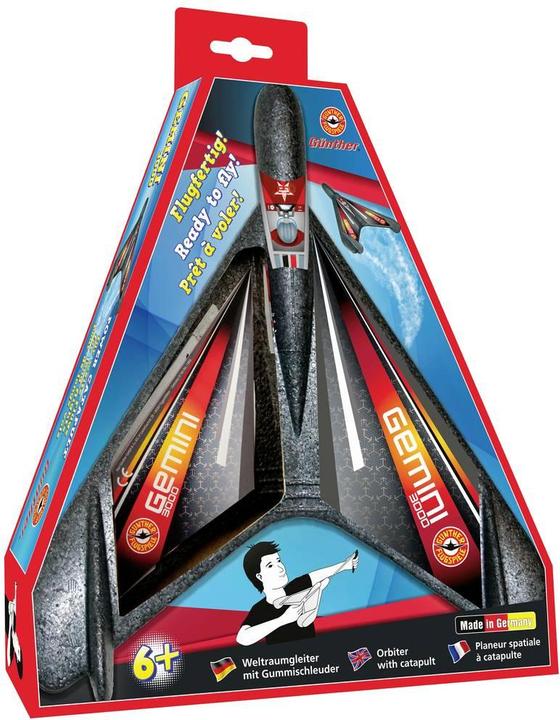 Actual product image Günther Flugspiele Ejection Glider Gemini 3000
