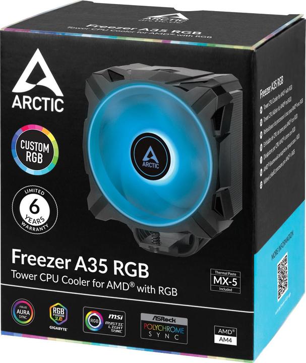 Actual product image Arctic Freezer A35 RGB (158.50 mm)