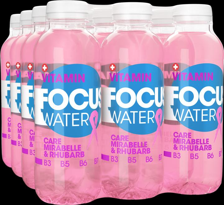 Image du produit Focuswater Care (Mirabelle & Rhubarbe, 12 x)