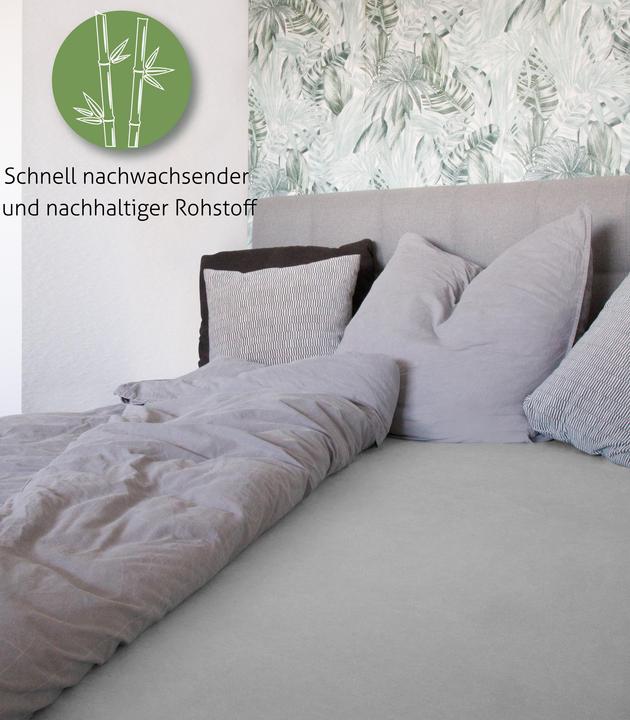 Produktbild Aspero Bambus Spannbettlaken Macau (140 x 200 x 30 cm)