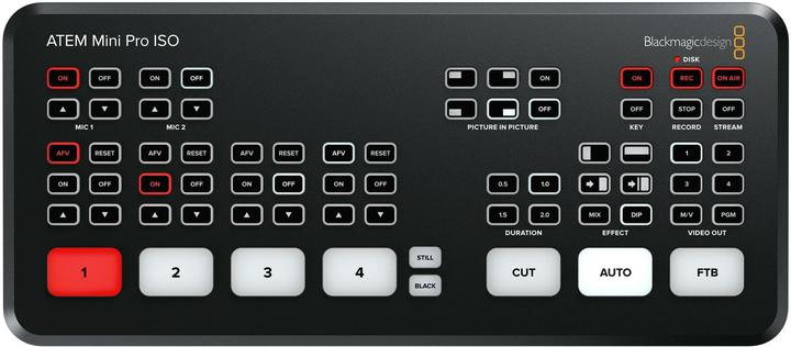 Productafbeelding Blackmagic ATEM mini Pro ISO (Diverse video accessoires)