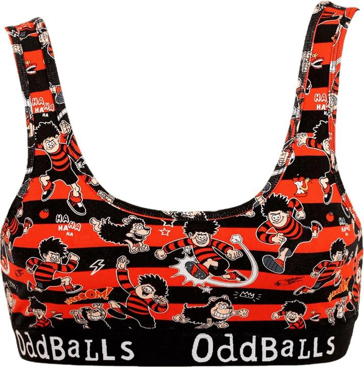 Actual product image Oddballs Womens/Ladies Beano Bralette (M)