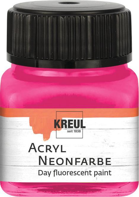 Produktbild Kreul Acryl Neonfarbe, 20 ml (Neon-gelb, 20 ml)