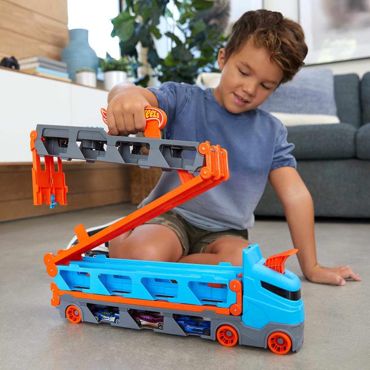 Produktbild Hot Wheels 2-in-1 Rennbahn-Transporter
