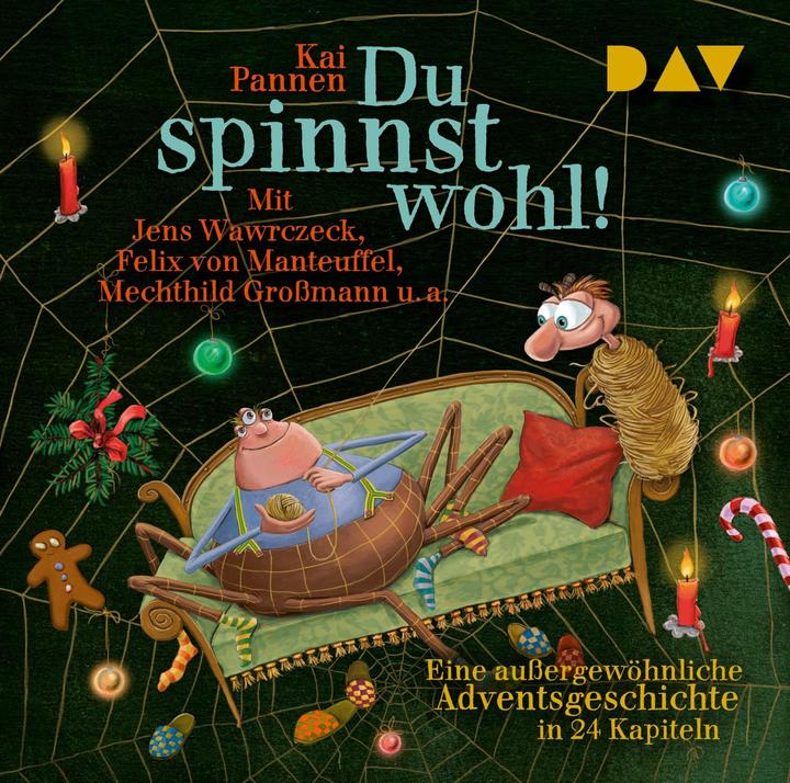 Actual product image You must be crazy! An extraordinary Advent story in 24 chapters (Quay Breakdowns, Jens Wawrczeck, Julian Horeyseck, Theresia Singer, Felix von Manteuffel, Mechthild Grossmann, German)