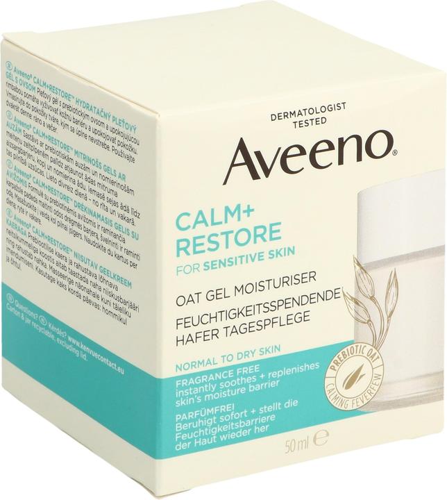 Produktbild Aveeno Calm + Rest (50 ml, Tagescreme, Bis SPF 10)