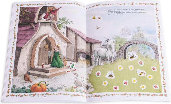 Produktbild Lilia, die kleine Elbenprinzessin. Glitzersticker-Spass. Gestalte Lilias zauberhafte Welt
