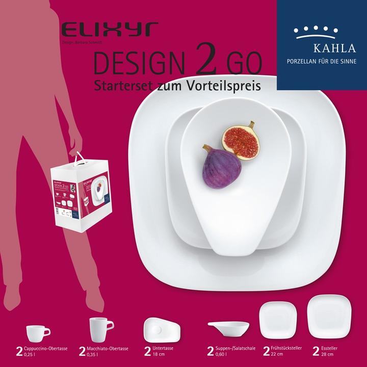 Actual product image Kahla Elixyr combination service (12 Piece)