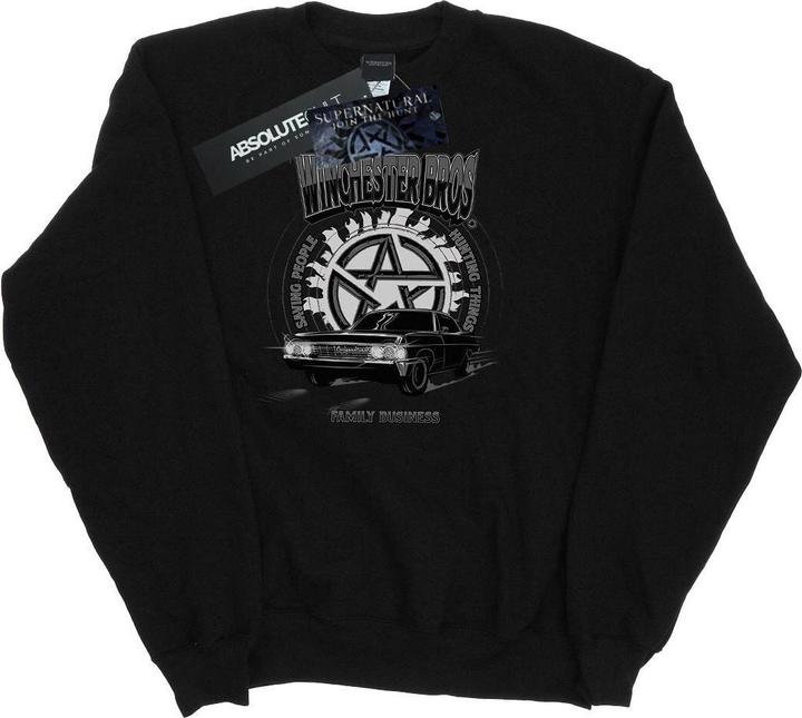 Actual product image Supernatural Mens Winchester Bros Sweatshirt (3XL)