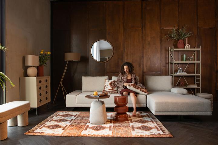 Immagine prodotto Dutchbone Tavolino Shelly Cannella Chaise Longue destra